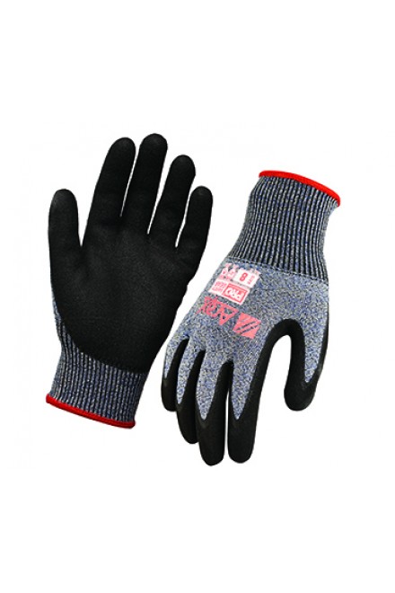 Cut 5 Knitted Wet Grip Gloves